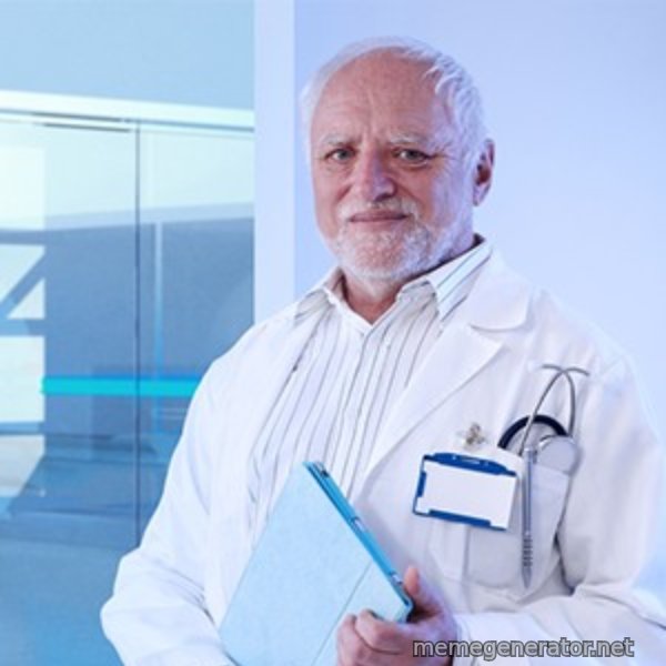 Doctor Harold meme template